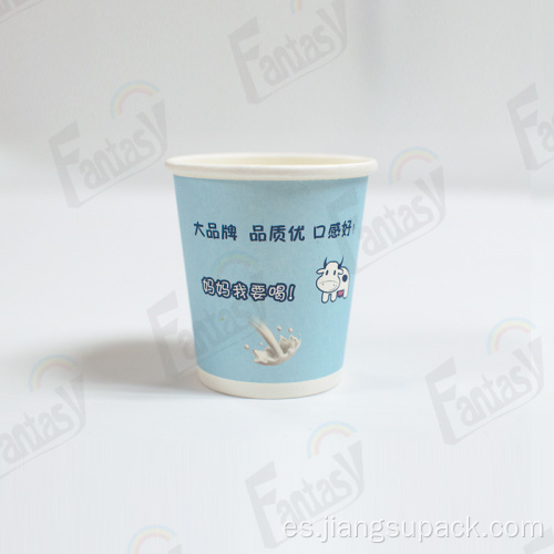 Taza de papel desechable de 12 oz de café de pared individual